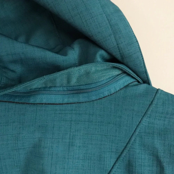 Avia Women's L Blue Full Zip Waterproof Outdoor Hooded Long Sleeve Jacket Coat - Picture 7 of 14